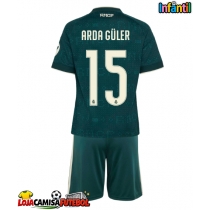 Camisa de Futebol Real Madrid Arda Guler #15 Equipamento Secundário Infantil 2026-27 Manga Curta (+ Calças curtas)